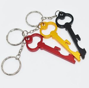 300pcs Fast Shipping Key Shaped Bottle Opener Keychain,Anodized Aluminum Beer Bottle Opener Free Laser Logo