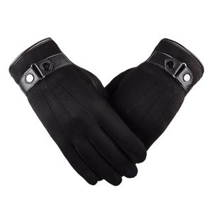 Five Fingers Gloves Classic Winter Cycling Gloves Outdoor Sports Running Motorcycle Riding Mittens Non-slip Touch Screen Warm Full Finger Glove 230615