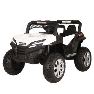 Hy 4x4 Sürücü Deri Koltuk Çocuk Elektrikli Araba 12V 380W Motor Çocuklar ATV Off-Road Araç Oyuncakları Erkekler için Doğum Günü Hediyeleri Sürüyor