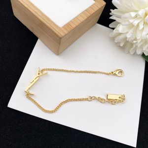 Women Designer Bracelet Diamond Jewelry For woman Jewelry Gold Chain Silver Bracelets Fashion Letter y bracelet Luxury Jewels