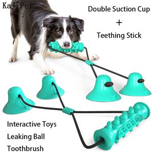 TPR Pet Dog Toy Toothbrush Chew Toy For Dogs Small Large Puppy Toys Sucker Toys Teething Stick Toy Dog Accessories Biting Toy