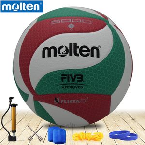 Balls original molten volleyball V5M5000 Brand High Quality Genuine Molten PU Material Official Size 5 230615