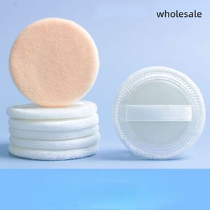 Makeup Tools Wholesale 100 Pcs Cotton Dry Powder Puff Honey Powder Loose Powder Makeup Powder Puff Makeup Artist Cotton Puff Cosmetics Tool 230615