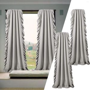 Curtain Wind Leaf Edge Non Perforated Drift Window Wedding Background Fabric Star Pairs 84 Inches Long