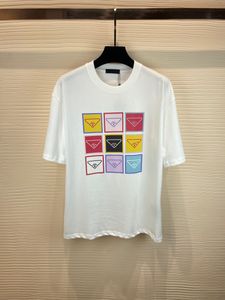 디자이너 T 셔츠 남성 남성 여성 Tshirt 두 여름 새 편지면 바운드 목 짧은 소매 티