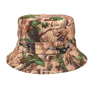 Berets Regenschirm Camouflage Dschungel Druck Fischer Hut Männer Und Frauen Outdoor Sonnenschutz Becken Für