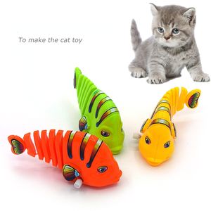 Pet Cat Toy Spring Swing Fish Hair Fish Tease Cat Pet Plastic Toy Pet Cat Toys Interactive Pet Products For Cats