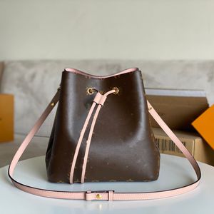 Vendita a basso prezzo Borsa a secchiello con coulisse a fiore vecchio NEONOE louiseits Borse a tracolla classiche viutonits Borsa a mano da donna Borsa a tracolla di design in pelle di alta qualità