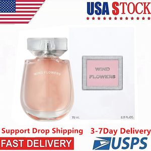 US Overseas Warehouse In Stock Wind Flowers Women Perfume Lasting Fragrance Cologne Men