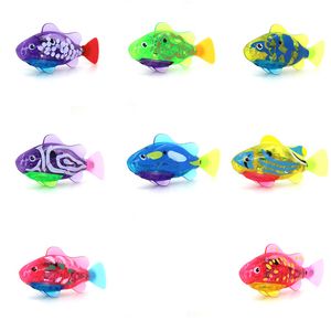 Hot selling electric fish swimming electronic pet fish simulation magic machine induction fish swimming bath toy fish