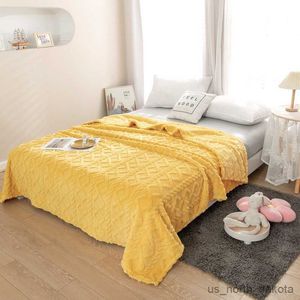Filt filt fast färg kast filt mjuk bekväma vuxna barn varm säng sängöverdrag för soffa sovrum heminredning r230616