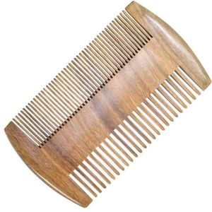 2020 Green Sandalwood Pocket Beard Hair Combs 2 Sizes Handmade Natural Wood Comb 1pc Free Shipping