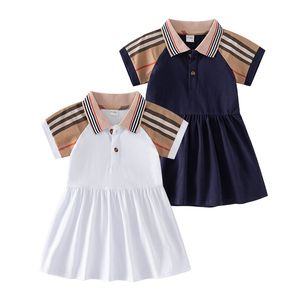 Sommer 0-24 Monate Mädchen Kurzarm Plissee Kleid, 0-2 Jahre alt Baby Mädchen Kleid Kleinkind Mädchen Kleider Neugeborene Kleidung