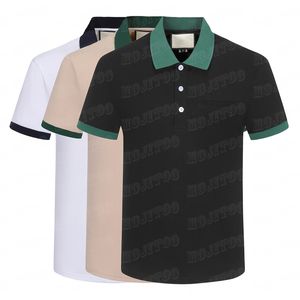 Mens Designer Polo Shirt Tees Fashion Man T Shirts Tops Casual Masculino Verão Golf Polos Top Letra Bordada Street Style Tshirts