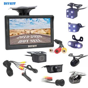 Zabawne kamery DIYKIT 5 -calowe monitor wsteczny Auto Parking Vedio LED Nocny wizja