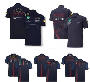 F1 Racing Polo Shirt Summer Team Crew Neck Jersey نفس النمط المخصص