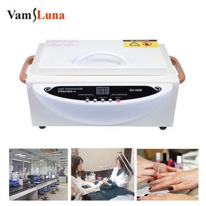 Nail Art Equipment UV High Temperature Cleaning Box Heat Dry Sterilization Tool SPA Salon Equipment Beauty Salon Nail Disinfection Cabinet 230616