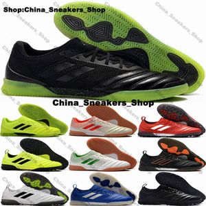 Soccer Cleats Size 12 Indoor Turf Mens Football Boots Soccer Shoes Copa 20 IC IN Sneakers Us 12 Copa 20 TF Us12 Eur 46 botas de futbol Red High Quality Zapatillas Black