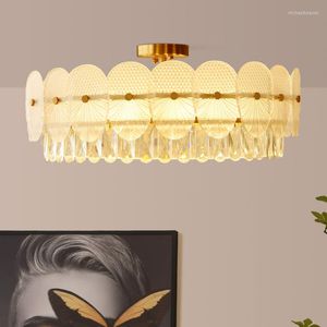 Lâmpadas pingente lustres francês moderno americano cristal de luxo lâmpada led para quarto sala de jantar iluminação decoração para casa luzes