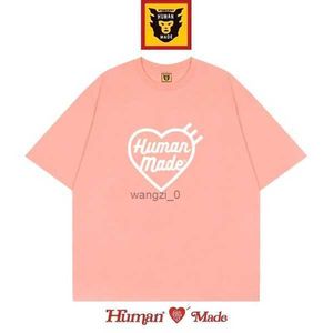 T-shirt da uomo Human Made Japanese Trendy Brand Fun Maniche corte Cotone da donna Senso Nicchia Allentato Mezze maniche 4 O33V O33V