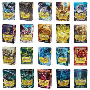 Jogos ao ar livre Atividades Dragon Shield 60 pçs/caixa YGO Game Cards Sleeves Playing for Japanese Yu-Gi-Oh Small Sized MINI Board Game Cards Protector Cover 230615