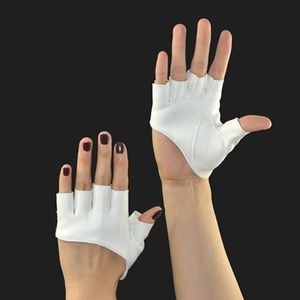 Five Fingers Gloves 1Pair Fashion Half Finger Fingerless PU Leather Ladys Driving Show Pole Dance Mittens for Women Men Wholesale 230615