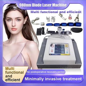 New Hot 2024 30W 4-in-1 980nm Fraxel Laser Spider Vein Removal Tool Machine Blood Vessel Removal Grey Nail Removal Skin Fungus Removal 980nm Facial Care