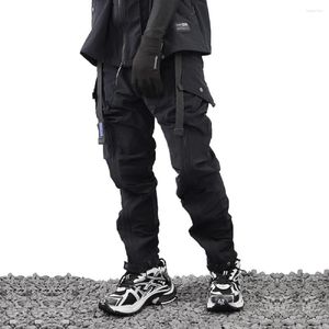 Herrenhose Whyworks 23ss Adjustable Cargo DWR Material Techwear Warcore Darkwear Paratrooper Pant Workwear Streetwear