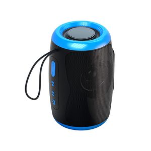 Alto-falante portátil sem fio alto-falantes Bluetooth à prova d'água para som estéreo de alta fidelidade ao ar livre com FM/SD/USB disco/modos auxiliares