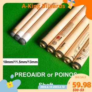 Billiard Accessories PREOAIDR 3142 Z2 POINOS Pool Stick Shaft 10mm 11.5mm 13mm Tip 8 Pieces in 1 Tecnologia Billar Kit China 230616