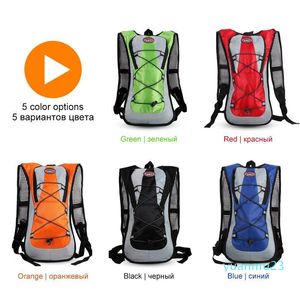 Utomhusväskor Maraton Hydration Nylon Vest Running Backpack Trail Bag 2L WA