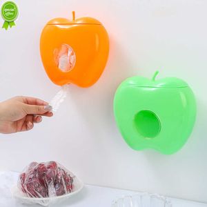 New Creative Storage Box Wall-mounted Kitchen Bathroom Garbage Bag Storage Container Plastic Dispenser Home Decor Organizer Box