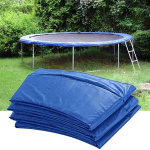 Trampoliny 6 8 10 stóp trampolina Ochrony Mata Bezpieczeństwo okrągłe sprężynowe pokrycie wodoodporne akcesoria 230615