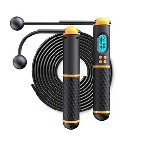 Jump Ropes Rope Counter Digital Speed ​​Crossfit Loss Weight Cordless Hopping Professional Training Fitness Equipment 230616