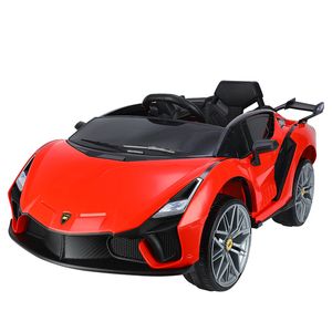 HY New 12V Children's Electric Car Four Motor Drive Baby Car Bluetooth Radio Control Vehicle Infant Toys for 1-6 Years Old Gifts