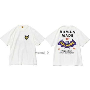 T-shirt Human Made T-shirt grafiche T-shirt da donna in cotone fiammato estivo Abbigliamento Streetwear Tshirt Abbigliamento da palestra 9 GMIK GMIK