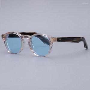 Sonnenbrille Retro Männer 2023 Branddesigner Brillen für Männer/Frauen Vintage hochwertige Gläsern Schatten Eyewear Outdoor UV400