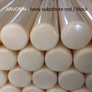 ビリヤードアクセサリーarvorinアイボリー代替材料模倣プールキュービルディング樹脂ベースのロッドブロック230615