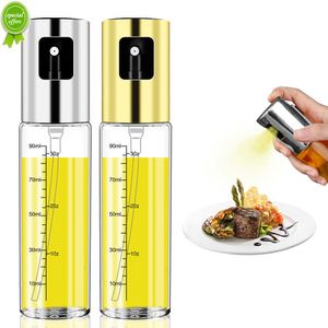 New 100ML Glass Spray Bottle Barbecue Oil Vinegar Dispenser Cooking Oil Spray Bottle Seasoning Container Kitchen Accessories Tools