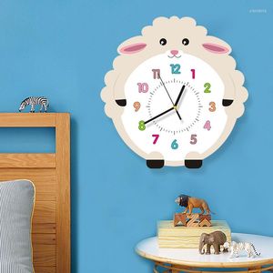 Wall Clocks Cartoon Clock Creative Living Room Mute Children's Fashion Simple Cute