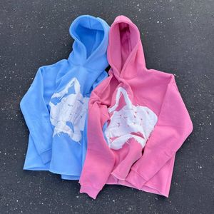 Kadın Hoodies Sweatshirts y2k Hoodie Harajuku Hip Hop Grafik Baskı Büyük Boyutu Sweatshirt Erkek Kadın Moda Günlük Punk Rock Üstleri Sokak Giyim 230615