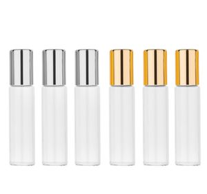 2020 Empty 5ml 10ML Glass Fine Mist Atomizer Bottles with Gold or Silver Caps Refillable Perfume Cologne Decant Spray Bottles