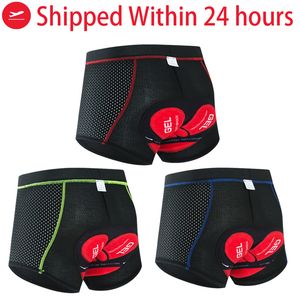 Cuecas de ciclismo Calções de ciclismo Roupa interior desportiva de ciclismo Meia-calça de compressão Calções de bicicleta Calções de gel para homem e mulher Calções MTB Andar de bicicleta 230616