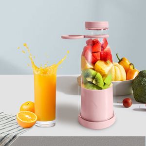 Juicers Multifunctional Fruit Mixers 380ml420ml Portable Mini Electric Bottle USB Rechargeable Leakproof Travel Outdoor Supplies 230616