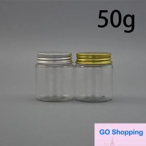 Wholesale Plastic Lotion Bottle Cosmetic Batom Cream packaging Jar Refillable Pill Capsule Container 20g 25g 30g 50g Transparent