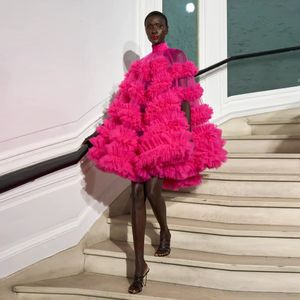 Городские сексуальные платья прибытие розовое рюша