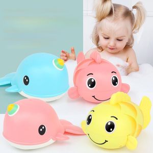 Bath Toys Children's Whale Car Animal Bath Toy Windmill Toy Summer Swimming Clockwork Toy Boys and Girls Summer Badrum Toy 230615