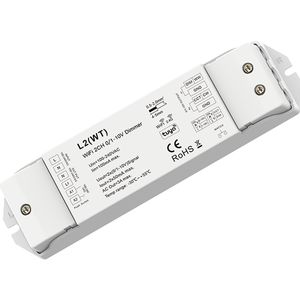L2 (WT) Dip Anahtarı 0/1-10V 2CH WiFi RF Push Dimmer AC 110V 220V TAYA Uygulama Bulutu Tek renkli şerit lambaları için açma/kapama denetleyicisi