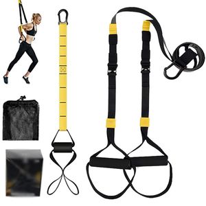 Fasce di resistenza Cinturino da allenamento sospeso Set di cinturini regolabili Elastico Fitness Pull Rope Esercizio Attrezzatura da palestra domestica 230616