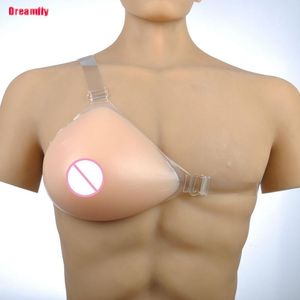 Mama forma alça de ombro prótese de mama almofada de silicone realista peito falso para mastectomia sutiã mulheres câncer de mama ou realçador 230615